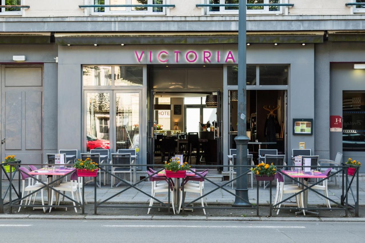 Hotel-Restaurant Le Victoria Rennes Eksteriør billede