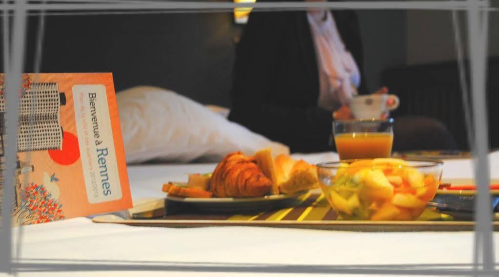 Hotel-Restaurant Le Victoria Rennes Eksteriør billede